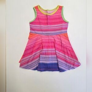 The Children's Place Pink and Purple Striped Dress